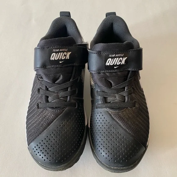 Nike Kids Black and White Low-Top Sneakers - Picture 2 of 6